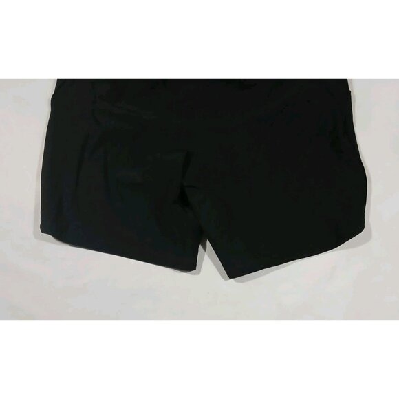 Lands End 9" Swim Board Shorts Size 18 Black No Liner Water Beach Pull On - Picture 7 of 8